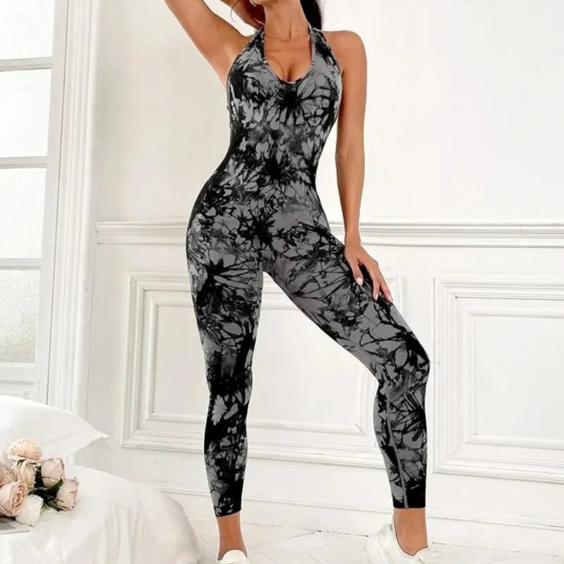 Fit Backless Jumpsuit