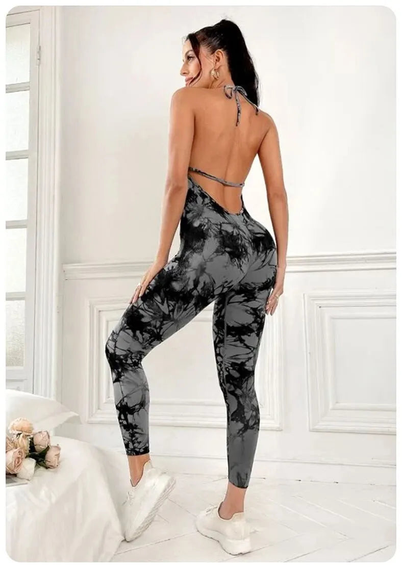 Fit Backless Jumpsuit