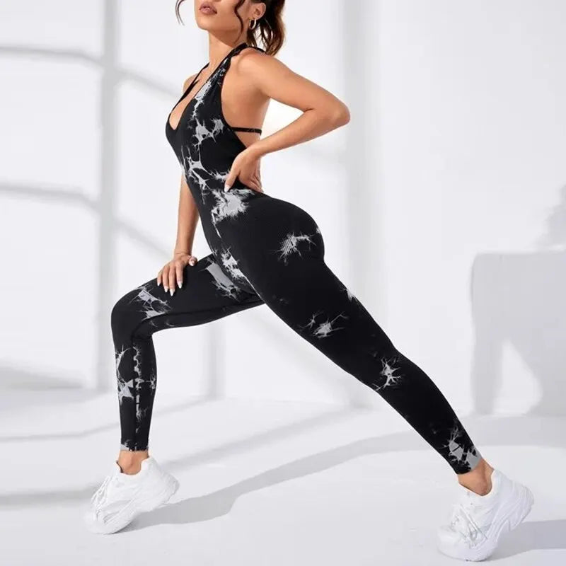 Fit Backless Jumpsuit